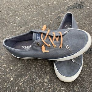 Navy blue sperry
